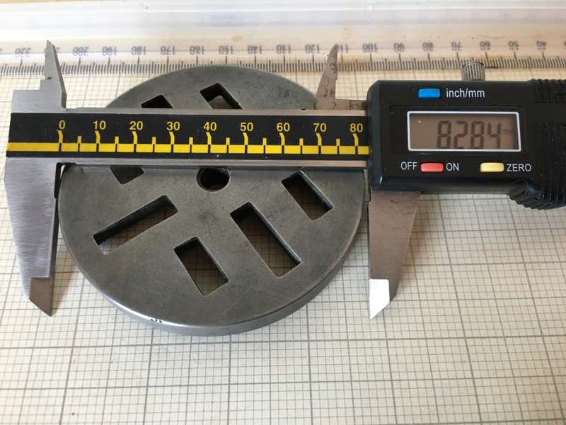 Faceplate for mini-lathe