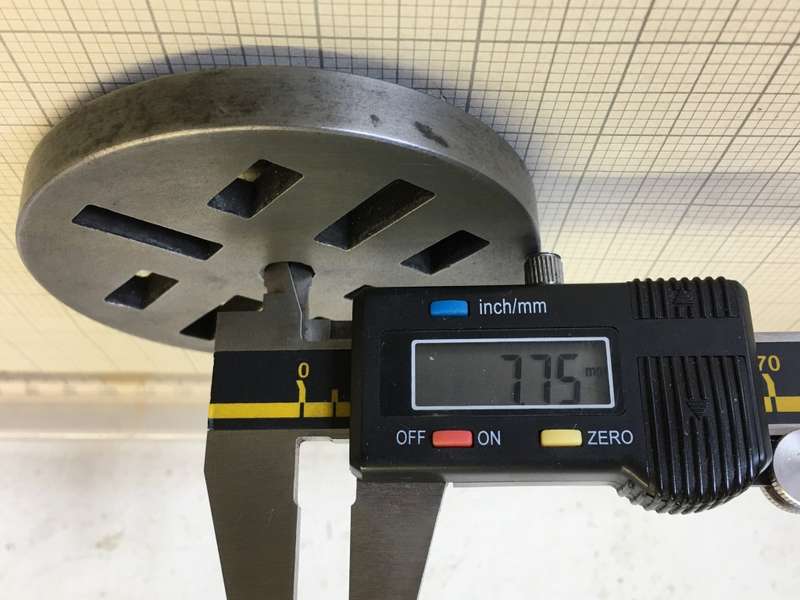 Faceplate for mini-lathe