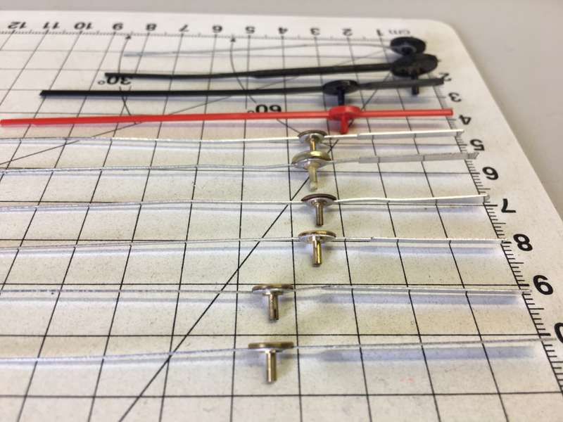 Seconds hands for quartz clock - 10 pieces - #1