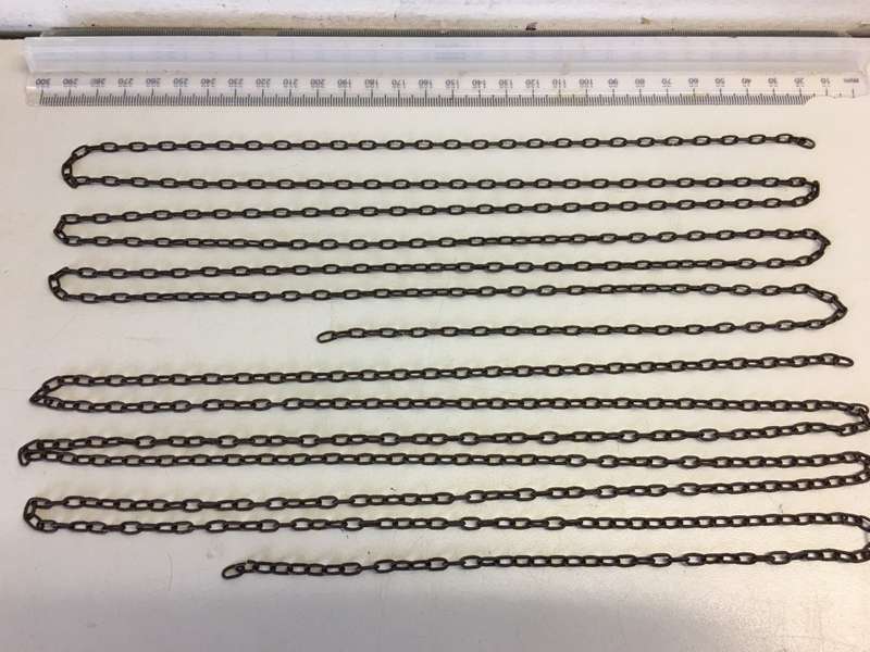 Cuckoo clock chains - 6.0mm links - #4