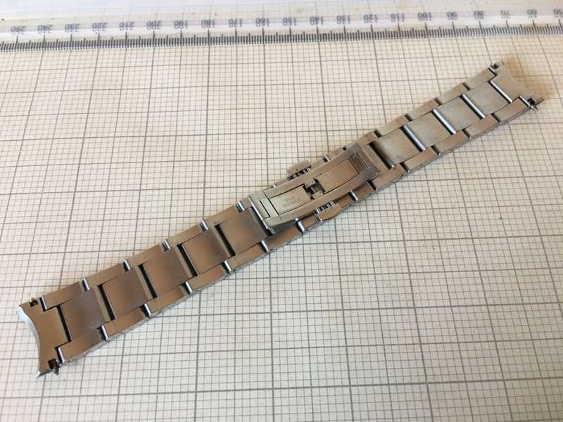 MICHEL HERBELIN - 20mm stainless steel bracelet