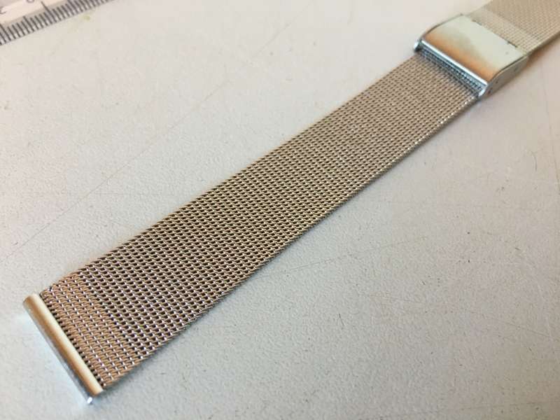 18mm stainless steel Milanese strap