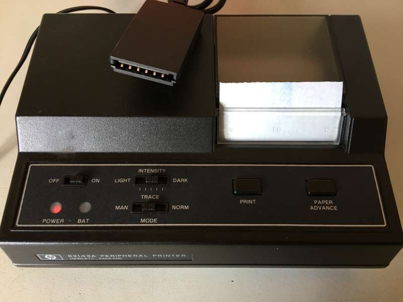 Hewlett Packard HP 41C - peripheral printer