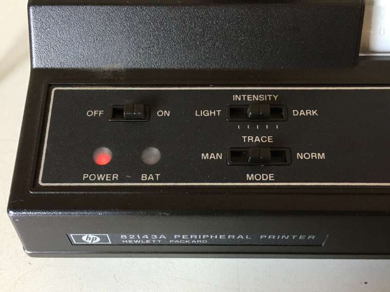 Hewlett Packard HP 41C - peripheral printer