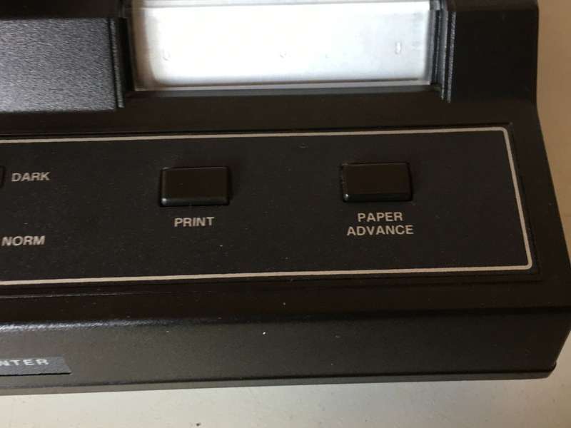 Hewlett Packard HP 41C - peripheral printer