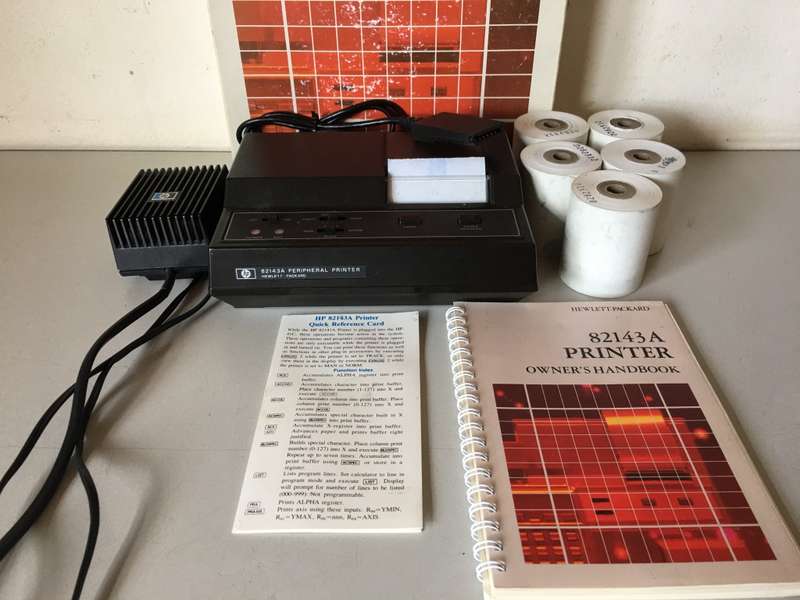 Hewlett Packard HP 41C - peripheral printer