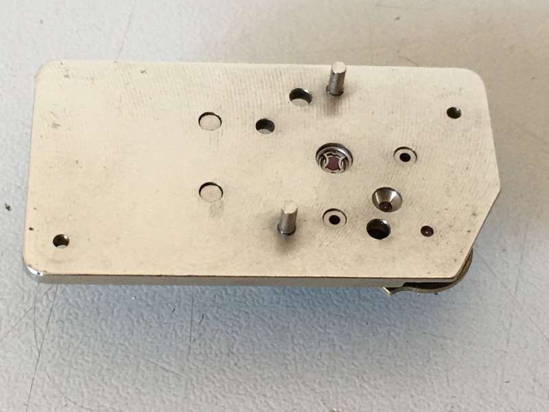 Clock Incabloc platform escapement #1