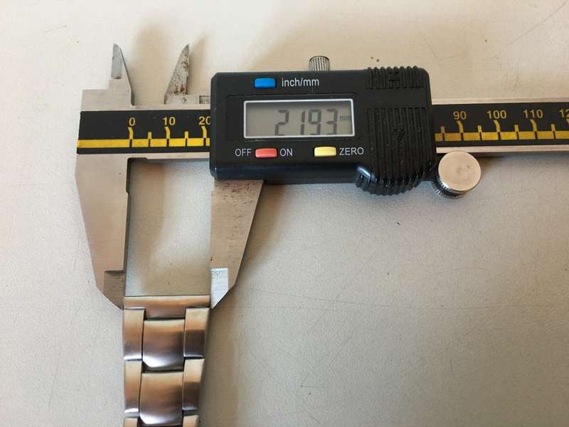 22mm stainless steel bracelet #27