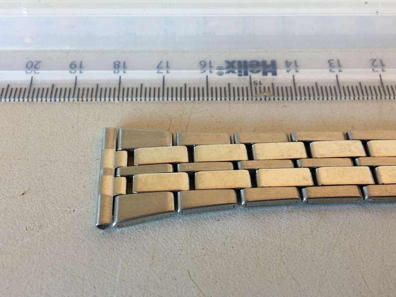 22mm stainless steel bracelet #31