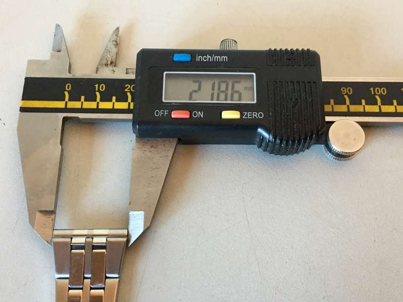 22mm stainless steel bracelet #31