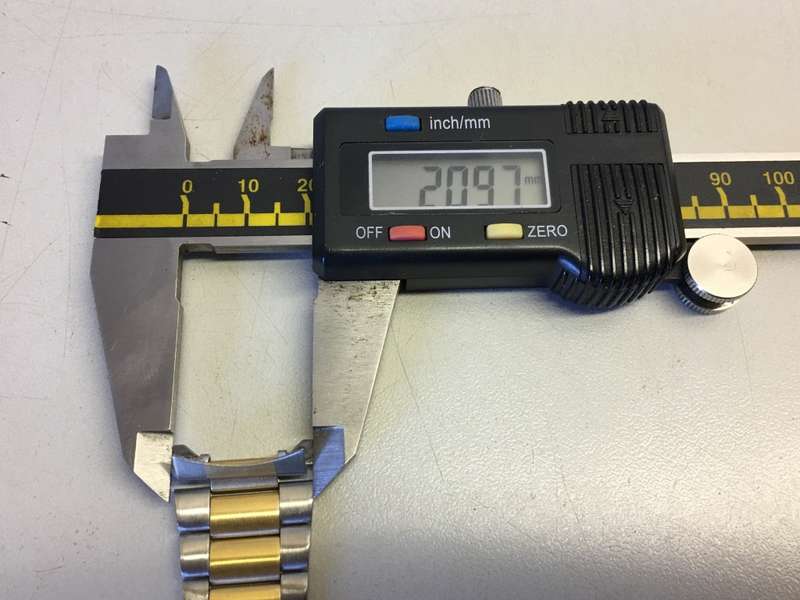 20mm stainless steel bracelet #33