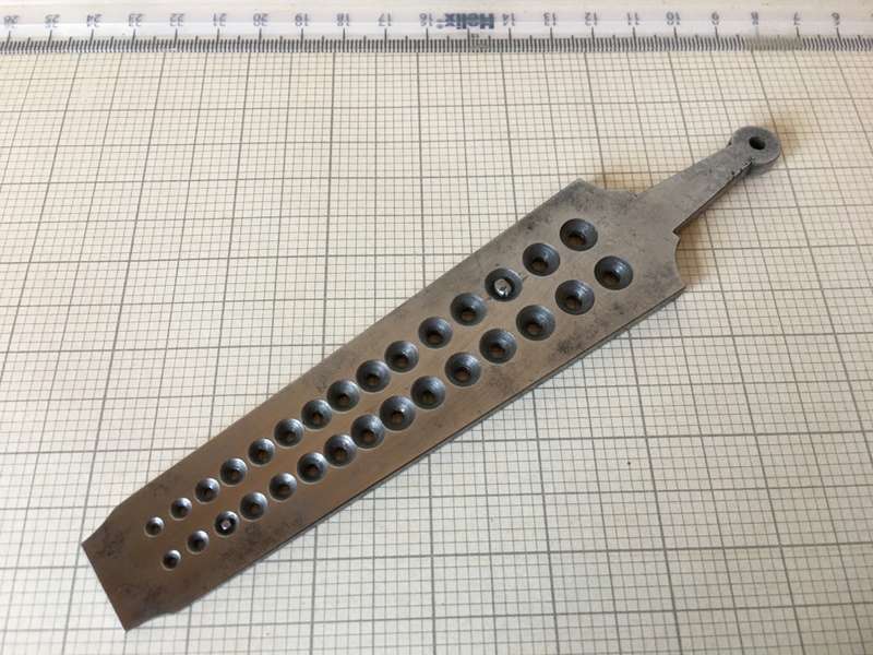 Watch/clockmakers screwplate