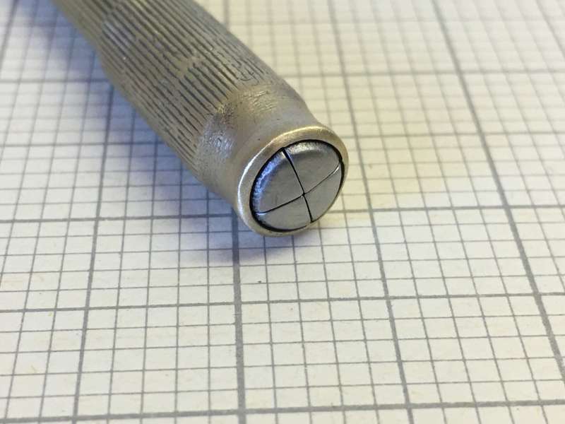 Watchmakers double ended pin vise