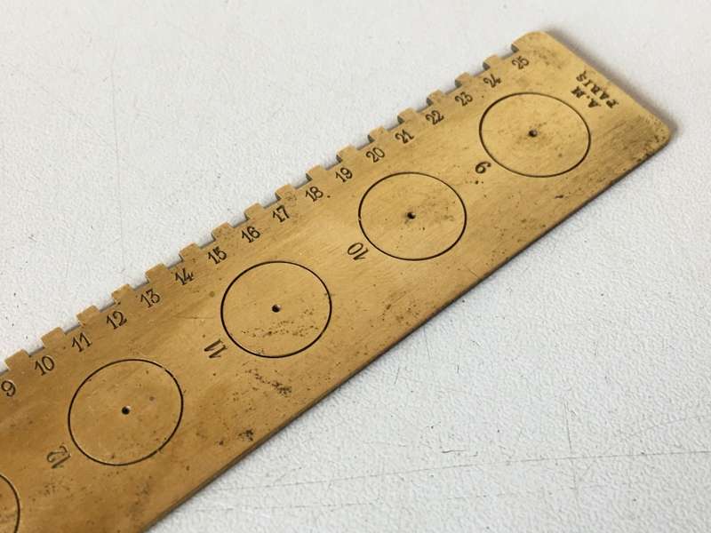 Watch mainspring gauge