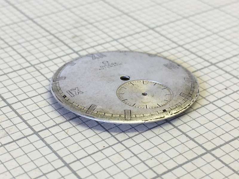 OMEGA - dial for bumper or other early model manual wind watch