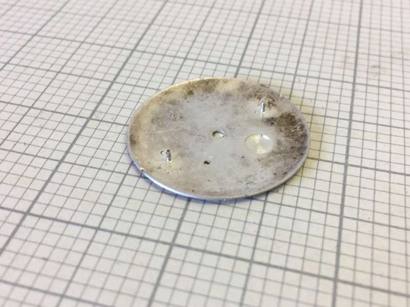 OMEGA - dial for bumper or other early model manual wind watch