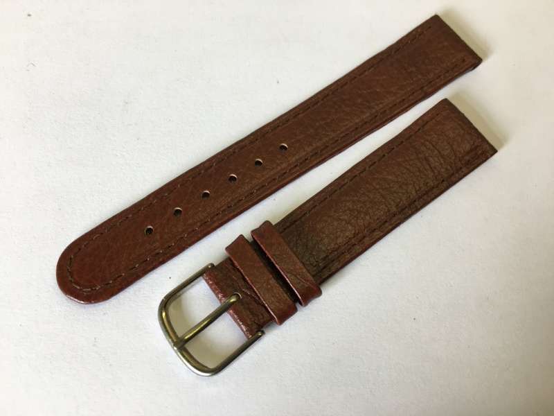 18mm leather watch strap