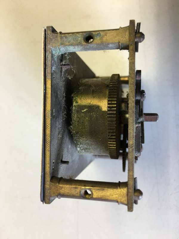 Carriage clock movement - parts/repair