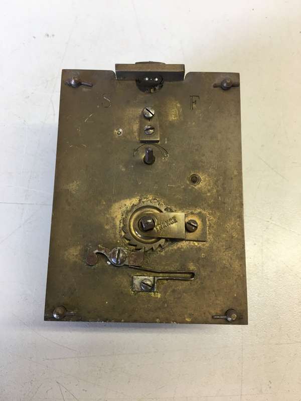 Carriage clock movement - parts/repair