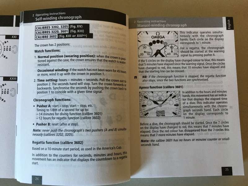 OMEGA - handbook/operating instructions