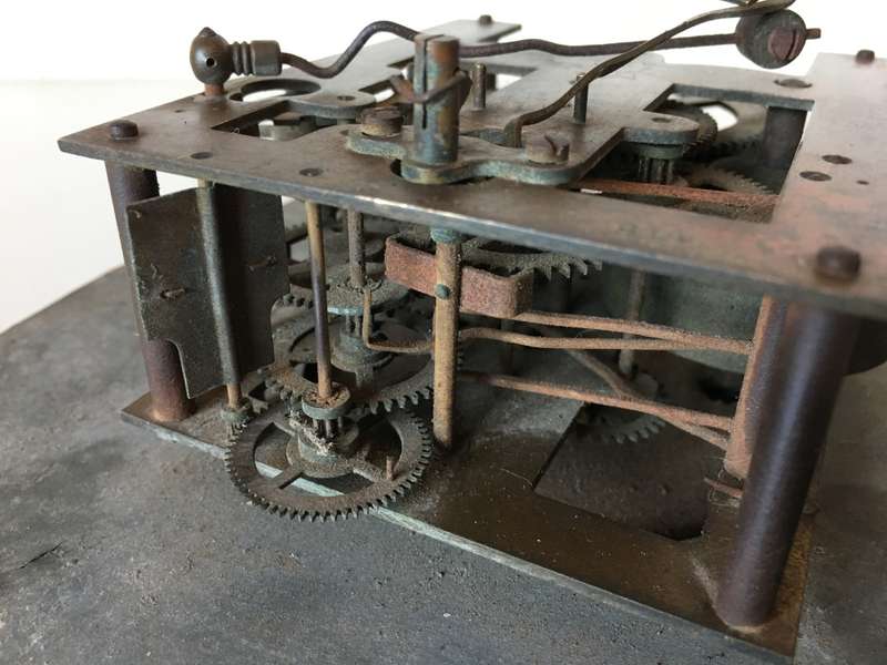 JUNGHANS antique clock movement - parts/repair