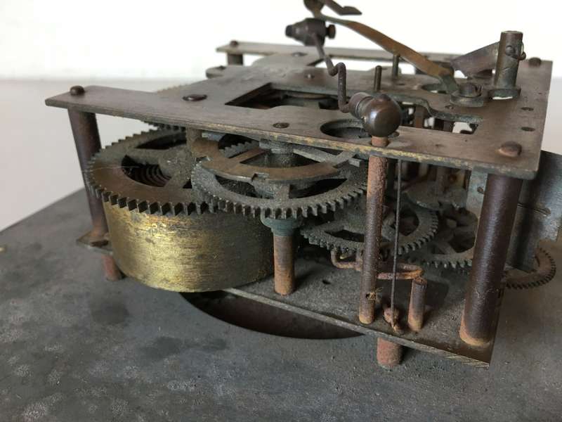 JUNGHANS antique clock movement - parts/repair