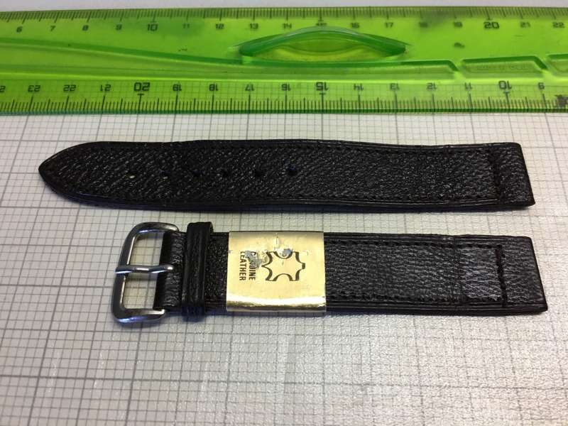 18mm Moroccan goatskin strap - 1