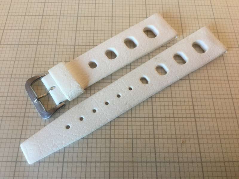 TROPIC SPORT - 18mm rubber watch strap