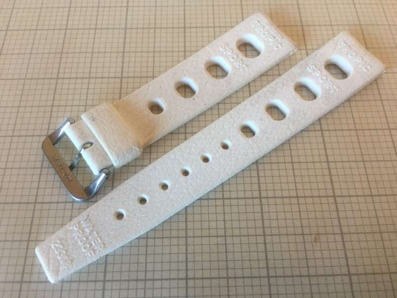 TROPIC SPORT - 18mm rubber watch strap