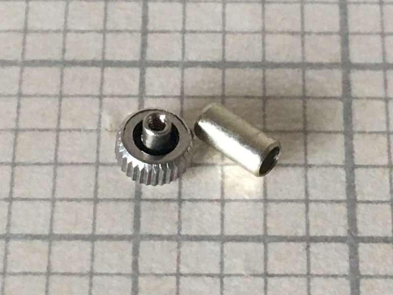 Omega crown - 3.75mm