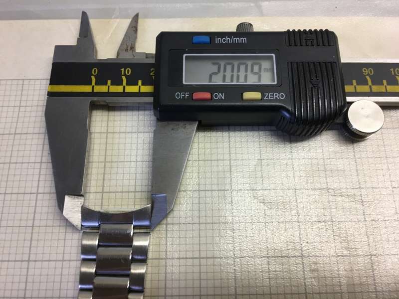20mm stainless steel bracelet #36