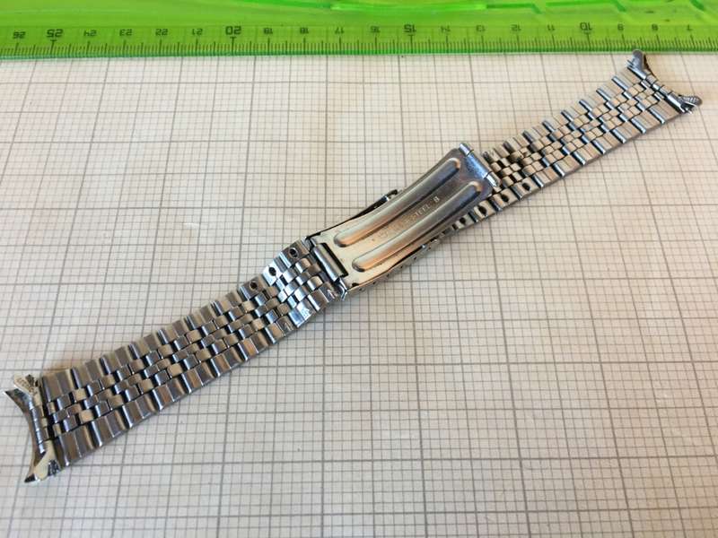 PULSAR - 20mm stainless steel bracelet