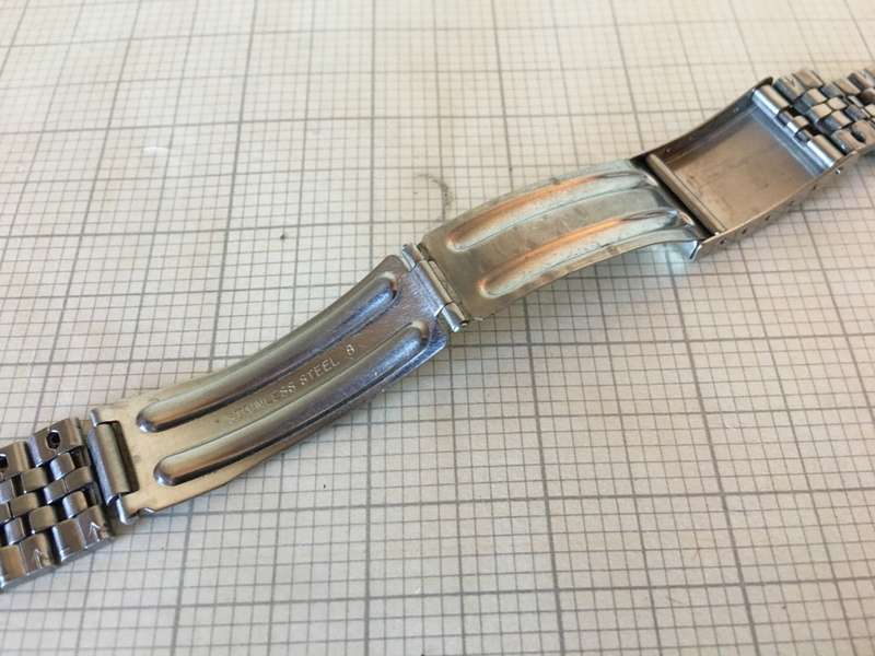 PULSAR - 20mm stainless steel bracelet