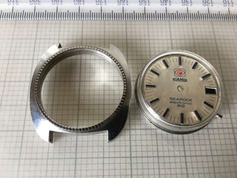 ROAMER SEAROCK 612- dial & 2 piece case