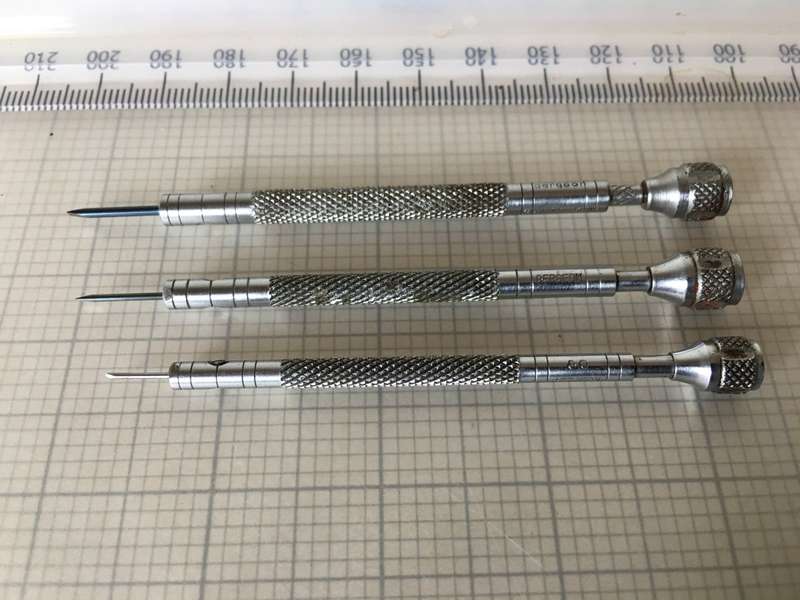 BERGEON - watchmakers screwdrivers