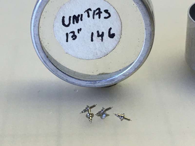 UNITAS 146 - watch balance staff