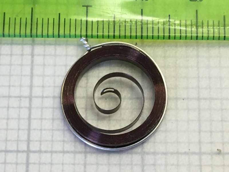 LECOULTRE 211 - alarm clock mainspring