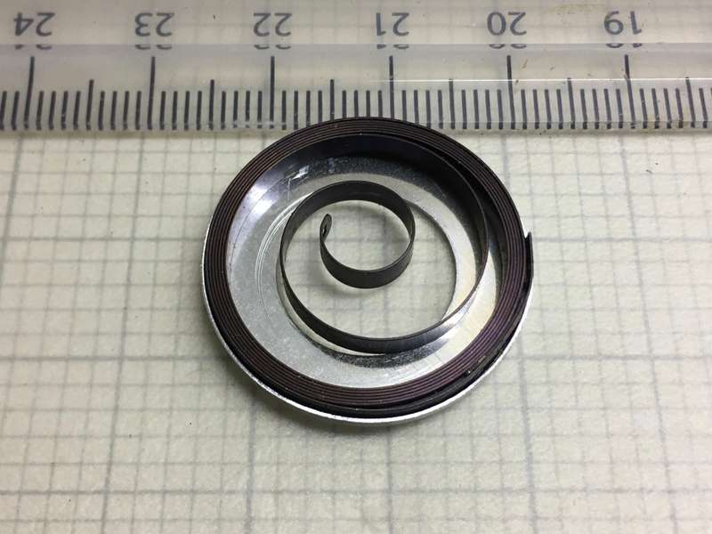 CYMA 777 -  pocket watch mainspring