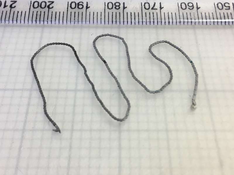 Chain for fusee pocket watch movement - 160mm