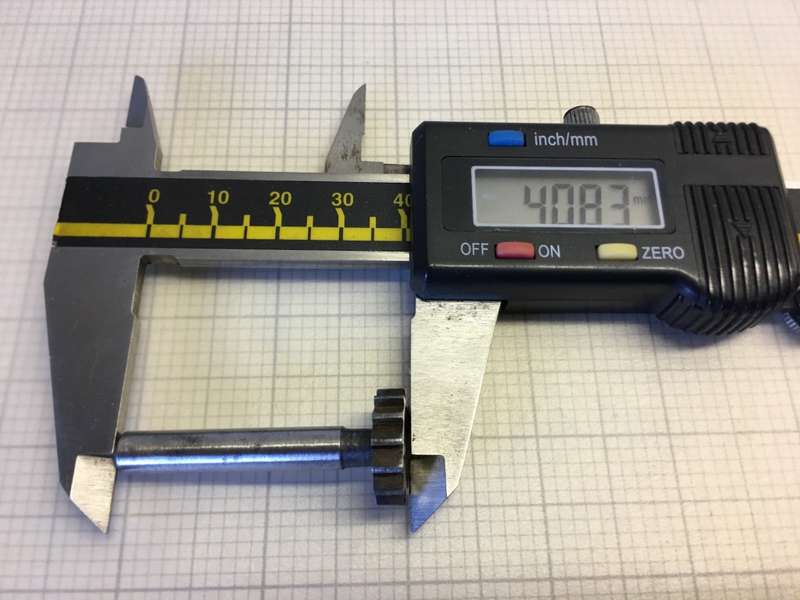 Woodruff milling cutter