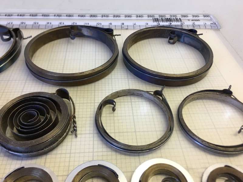 Assorted alarm clock springs- 30 pieces