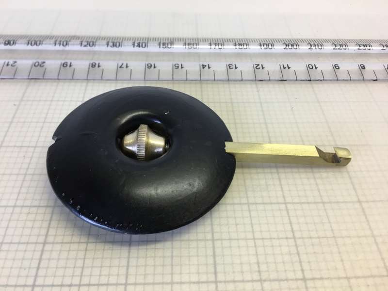 Mantle clock pendulum