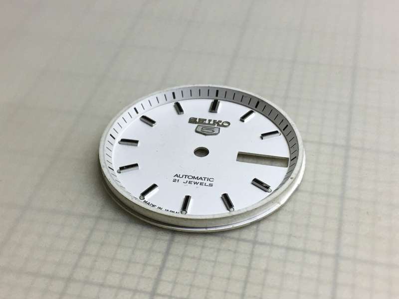 SEIKO 5 - dial, hands, crown & stem