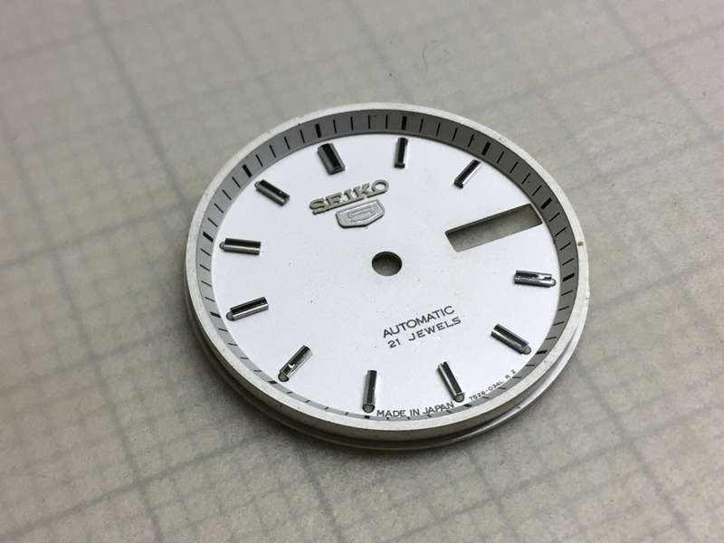 SEIKO 5 - dial, hands, crown & stem