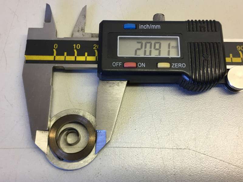 EUROPA 00 alarm clock springs - 6 pieces