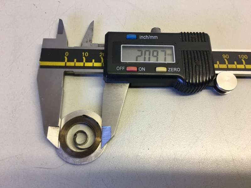 EUROPA 00 alarm clock springs - 6 pieces