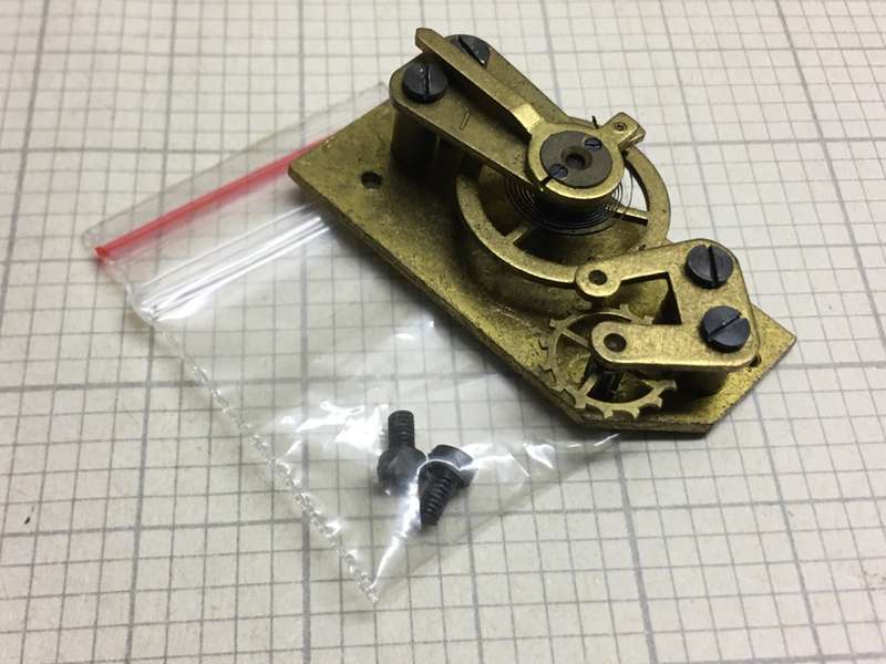Clock platform escapement - 34 x 16mm