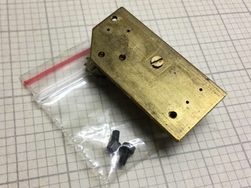 Clock platform escapement - 34 x 16mm
