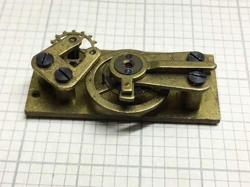 Clock platform escapement - 34 x 16mm