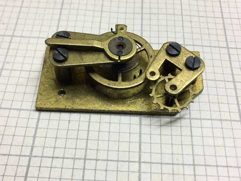Clock platform escapement - 34 x 16mm
